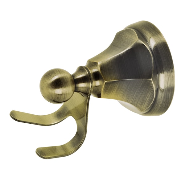 BA4817AB Metropolitan Robe Hook, Antique Brass
